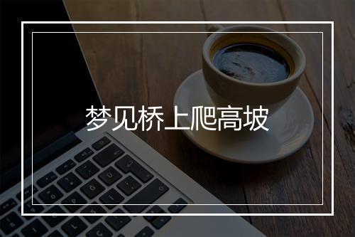 梦见桥上爬高坡