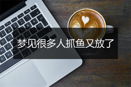 梦见很多人抓鱼又放了