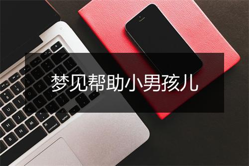 梦见帮助小男孩儿