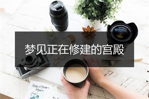 梦见正在修建的宫殿