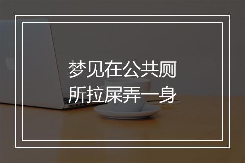 梦见在公共厕所拉屎弄一身