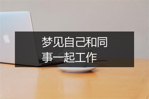 梦见自己和同事一起工作