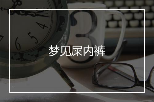 梦见屎内裤