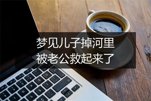 梦见儿子掉河里被老公救起来了