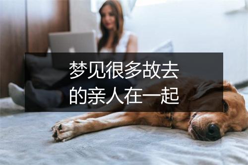 梦见很多故去的亲人在一起