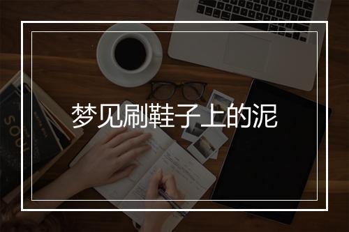 梦见刷鞋子上的泥