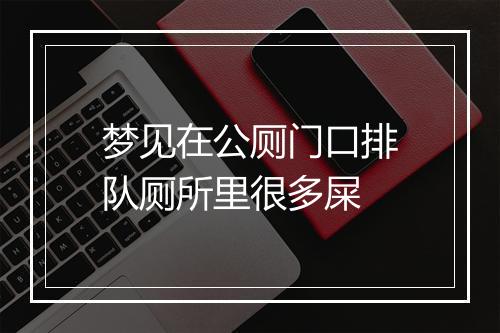 梦见在公厕门口排队厕所里很多屎