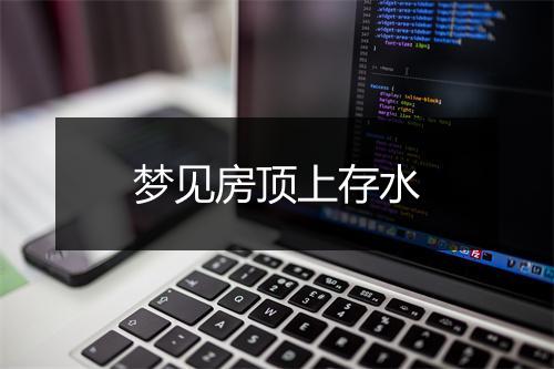 梦见房顶上存水