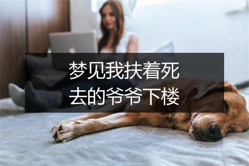 梦见我扶着死去的爷爷下楼