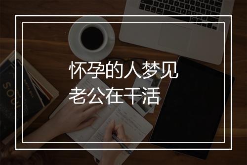 怀孕的人梦见老公在干活