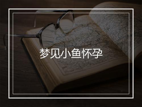 梦见小鱼怀孕