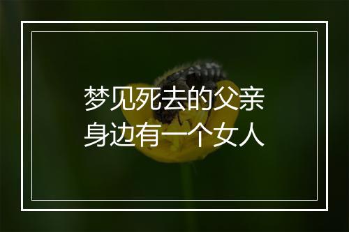 梦见死去的父亲身边有一个女人