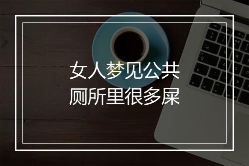 女人梦见公共厕所里很多屎