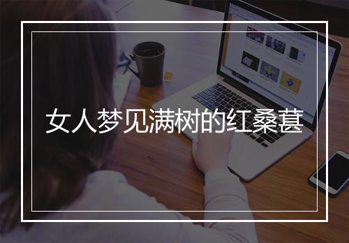 女人梦见满树的红桑葚