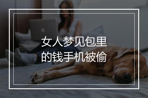 女人梦见包里的钱手机被偷