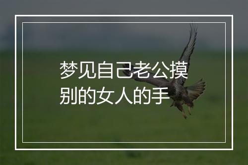 梦见自己老公摸别的女人的手