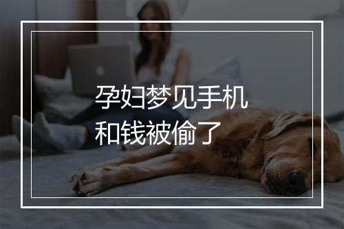 孕妇梦见手机和钱被偷了