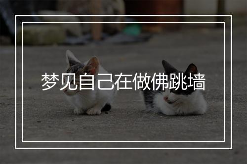 梦见自己在做佛跳墙