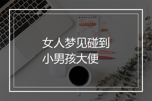 女人梦见碰到小男孩大便