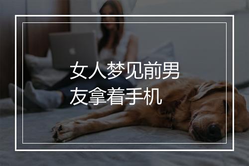 女人梦见前男友拿着手机