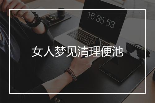 女人梦见清理便池