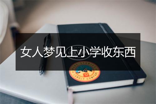 女人梦见上小学收东西