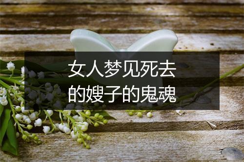 女人梦见死去的嫂子的鬼魂