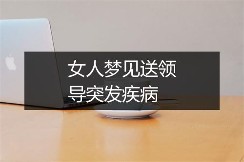 女人梦见送领导突发疾病