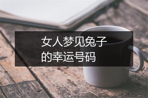 女人梦见兔子的幸运号码