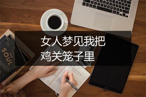 女人梦见我把鸡关笼子里