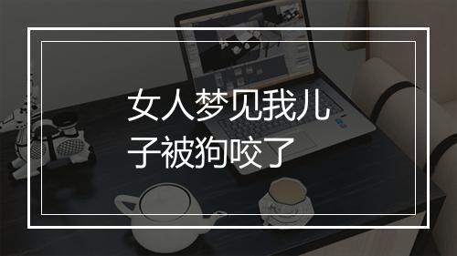 女人梦见我儿子被狗咬了