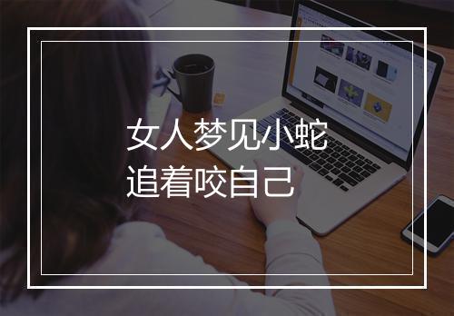 女人梦见小蛇追着咬自己