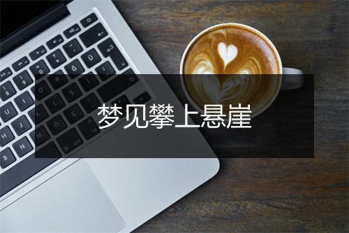 梦见攀上悬崖