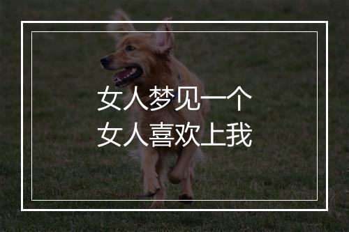 女人梦见一个女人喜欢上我