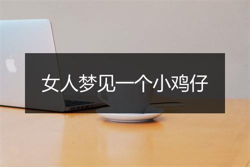 女人梦见一个小鸡仔