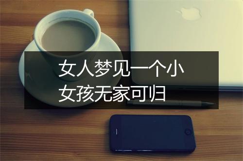 女人梦见一个小女孩无家可归