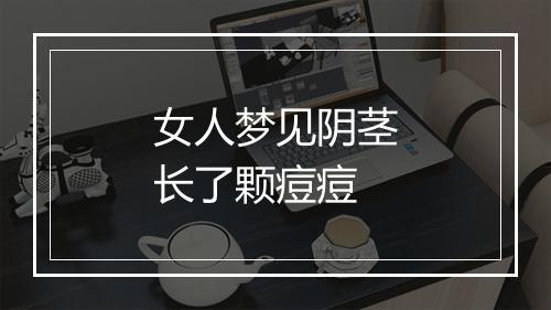 女人梦见阴茎长了颗痘痘