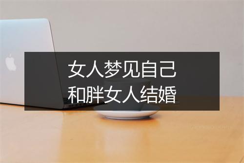 女人梦见自己和胖女人结婚