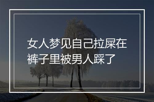 女人梦见自己拉屎在裤子里被男人踩了