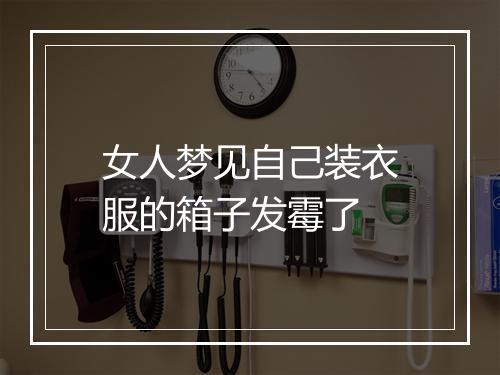 女人梦见自己装衣服的箱子发霉了