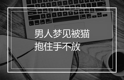 男人梦见被猫抱住手不放