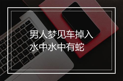 男人梦见车掉入水中水中有蛇