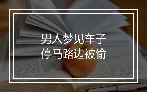 男人梦见车子停马路边被偷