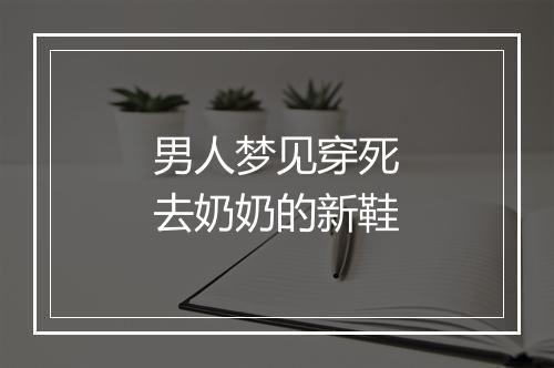 男人梦见穿死去奶奶的新鞋