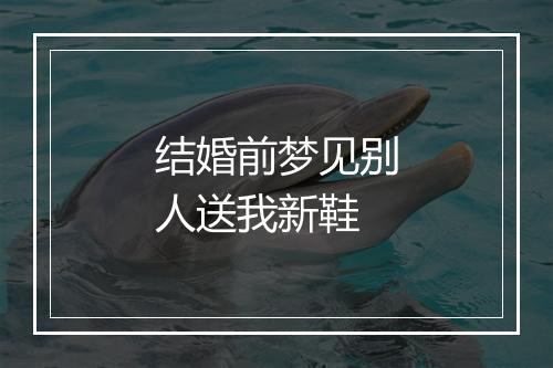 结婚前梦见别人送我新鞋