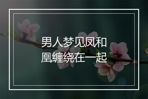 男人梦见凤和凰缠绕在一起