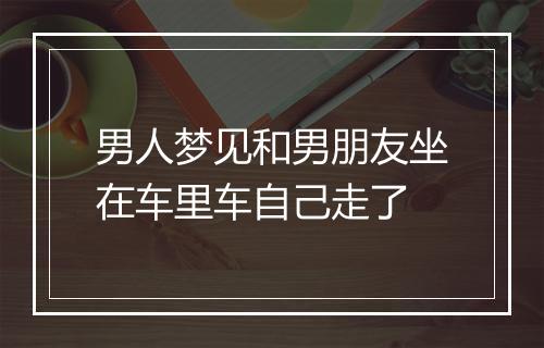 男人梦见和男朋友坐在车里车自己走了