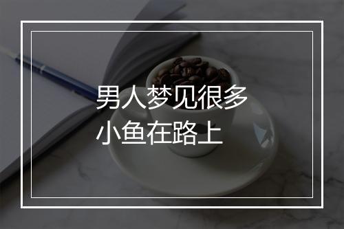 男人梦见很多小鱼在路上