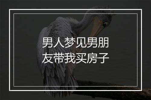 男人梦见男朋友带我买房子