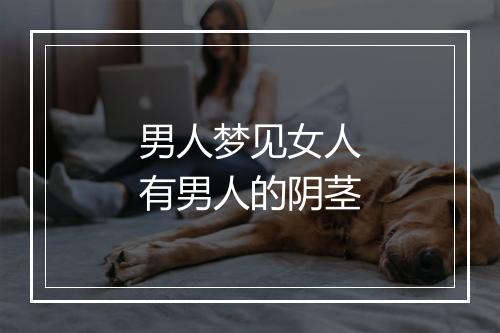 男人梦见女人有男人的阴茎